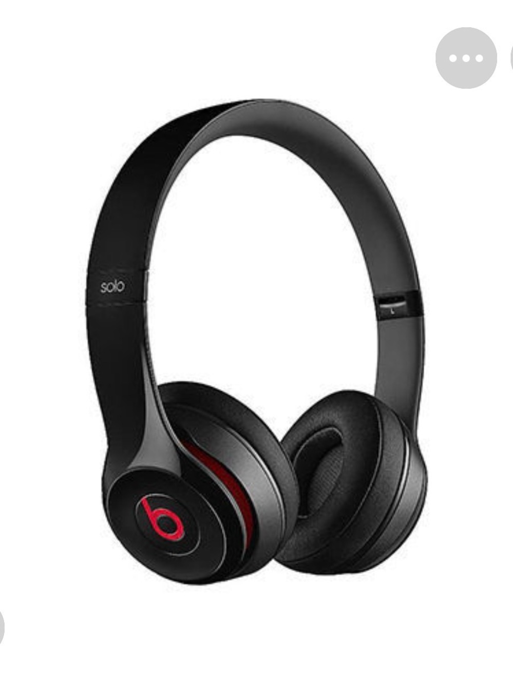 Beats Solo2 Wireless Headphones Black Bluetooth Tested w/ Case & New Ear Pads - Picture 17 of 17